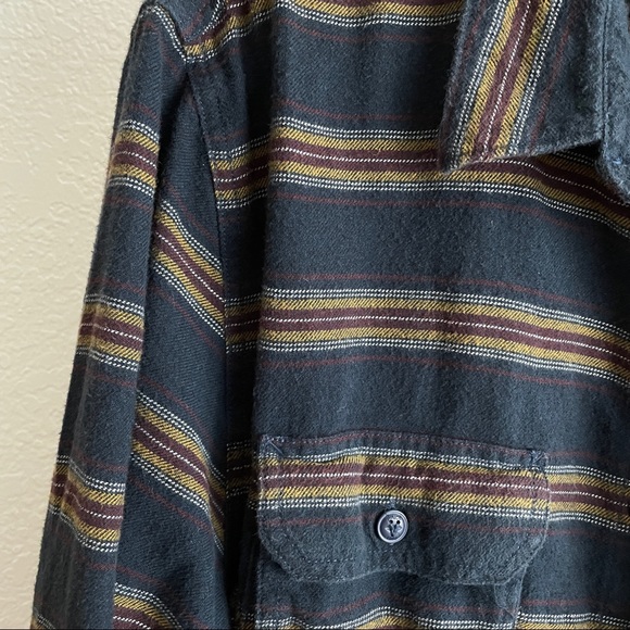 Vans striped mens button down shirt - Picture 2 of 5